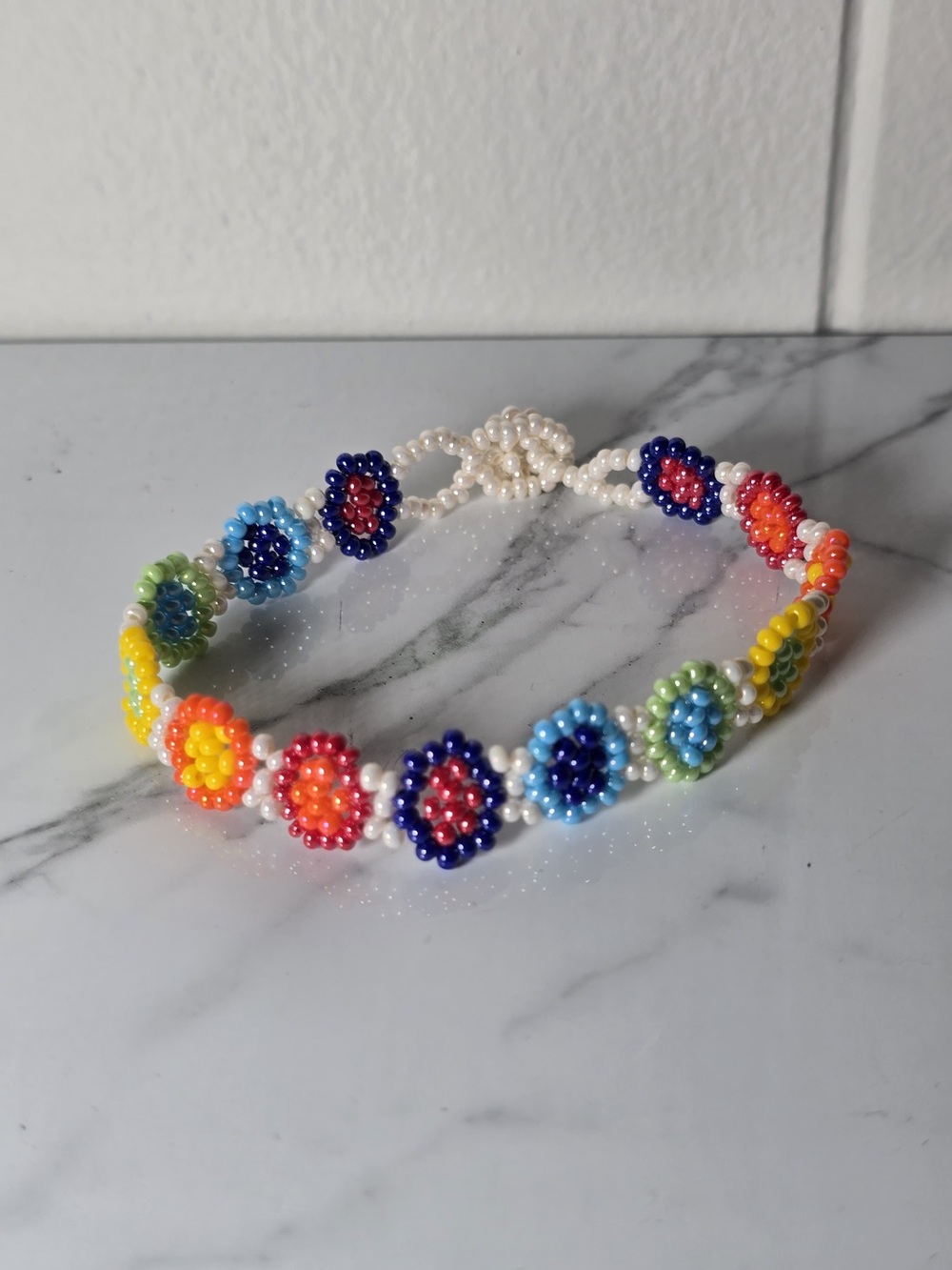Huichol Beaded Circle Bracelet